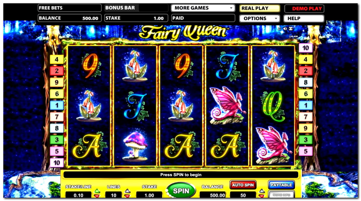EUR 275 Tournoi de casino en ligne au Treasure Island Jackpots Casino (Miroir Sloto Cash)